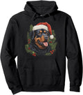 Original Rottweiler Dog Santa Sweatshirt - Casual Everyday Wear Men Women - T-Shirt, Sweatshirt, Hoodie