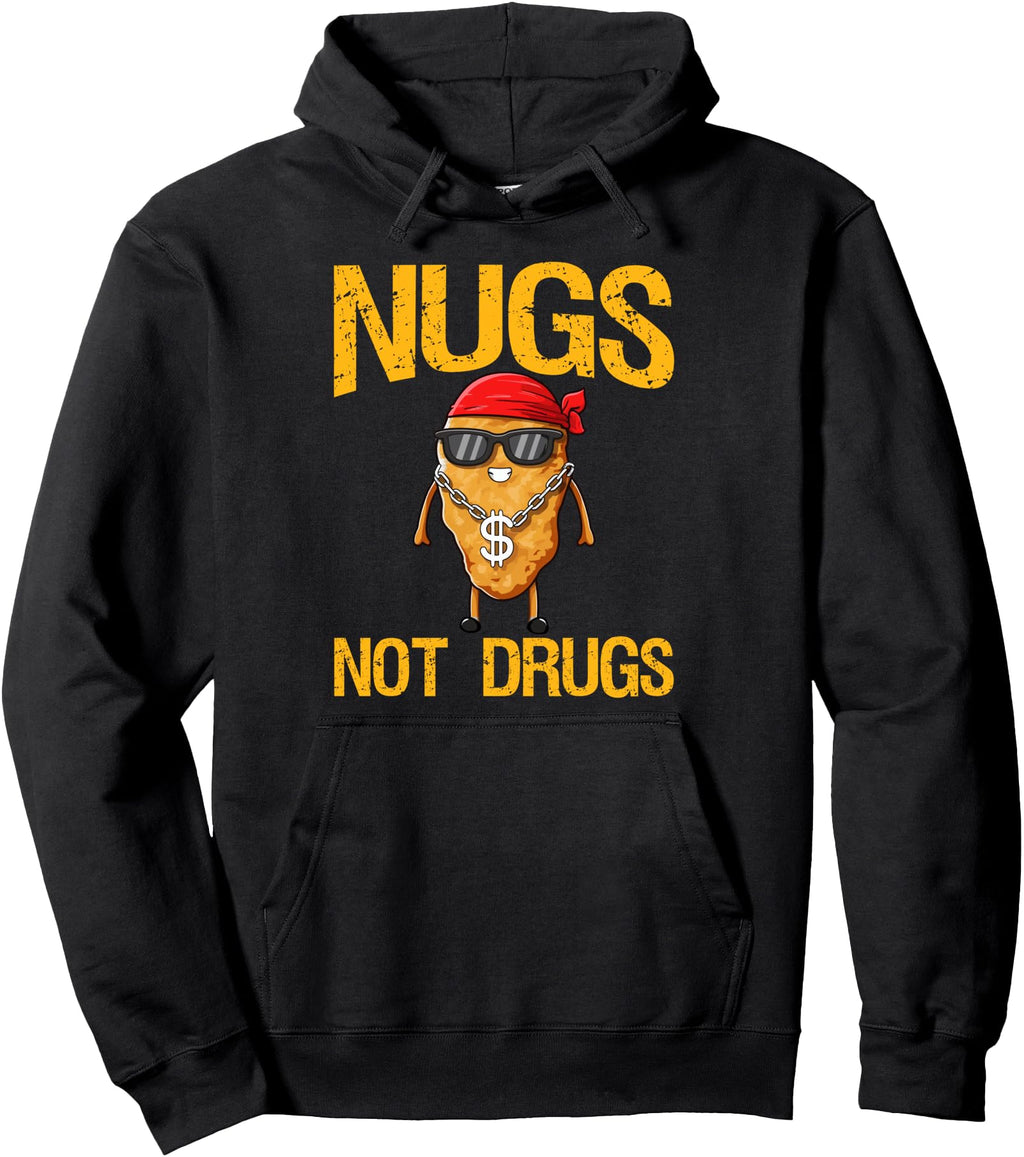 Handcrafted Chicken Nuggets Nugs T-Shirt - Casual Everyday Wear Men Women - T-Shirt, Sweatshirt, Hoodie