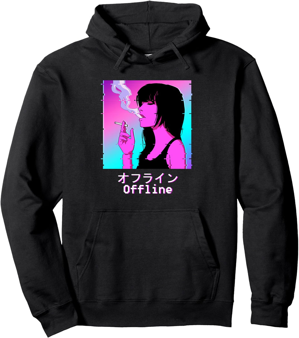 Authentic Japanese Aesthetic Vaporwave Hoodie - Streetwear Style Unisex - T-Shirt, Sweatshirt, Hoodie