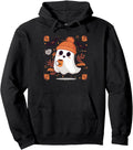Authentic Ghost Drinking Coffee T-Shirt - Fun Novelty Design for Adults - T-Shirt, Sweatshirt, Hoodie