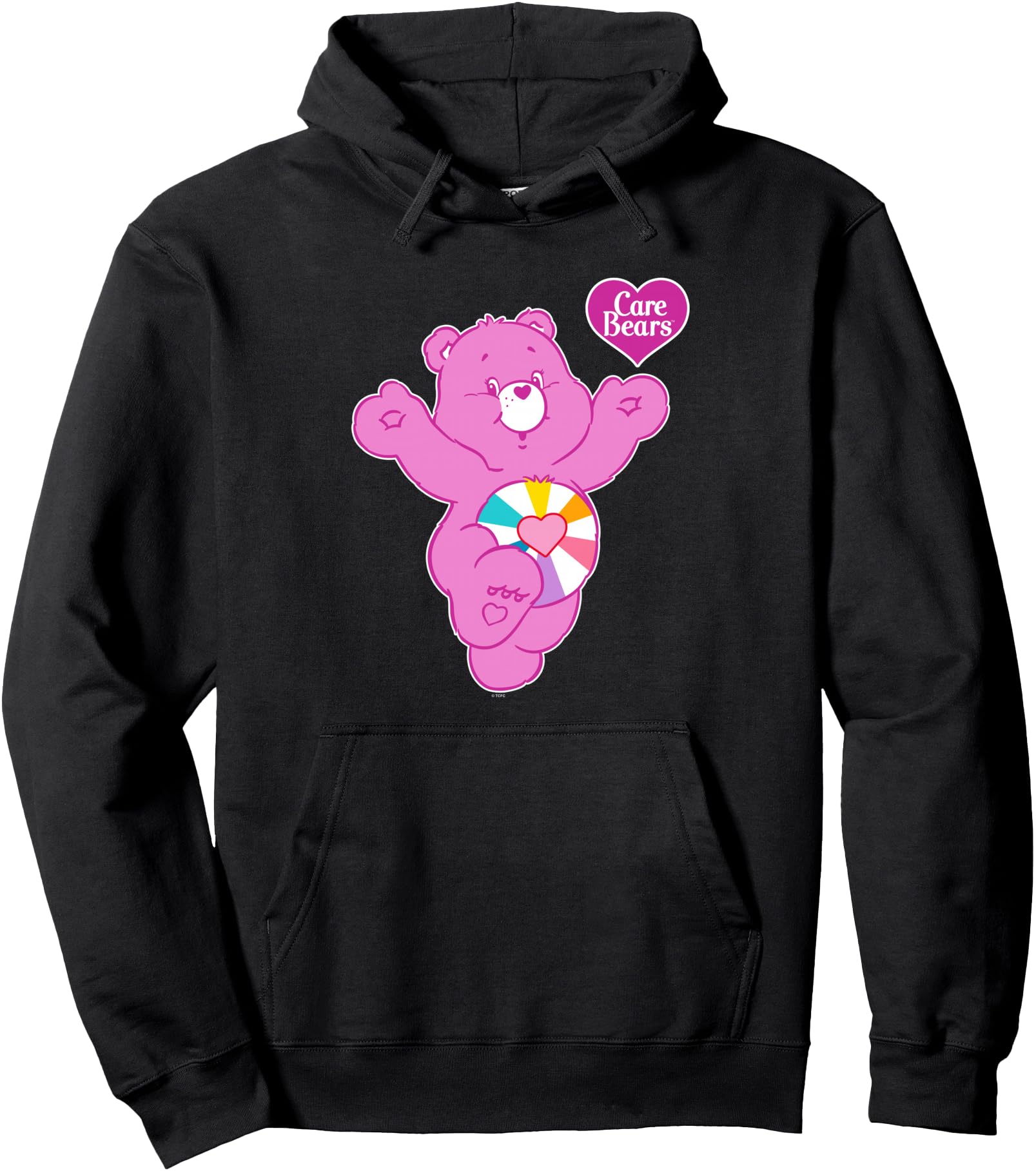 Care Bears Hopeful Heart Bear Artist T-Shirt - Trendy Graphic Unisex - T-Shirt, Sweatshirt, Hoodie
