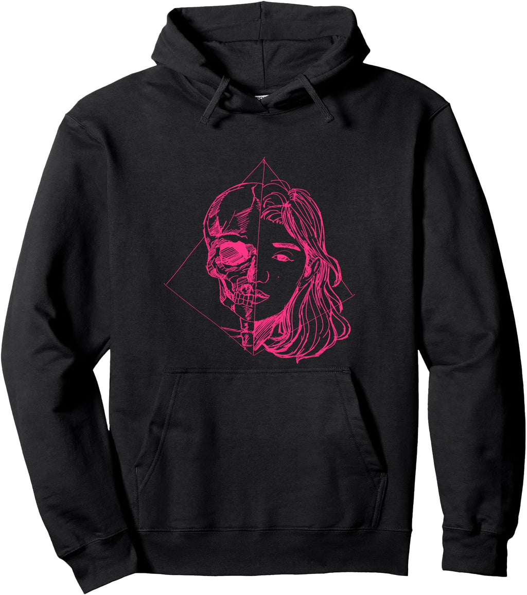 Hand Drawn Anime Skelita Rare Sweatshirt - Casual Everyday Wear for Adults - T-Shirt, Sweatshirt, Hoodie