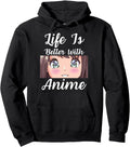 Exclusive Teen Anime Weeb Life Is Sweatshirt - Custom Art Print for Adults - T-Shirt, Sweatshirt, Hoodie