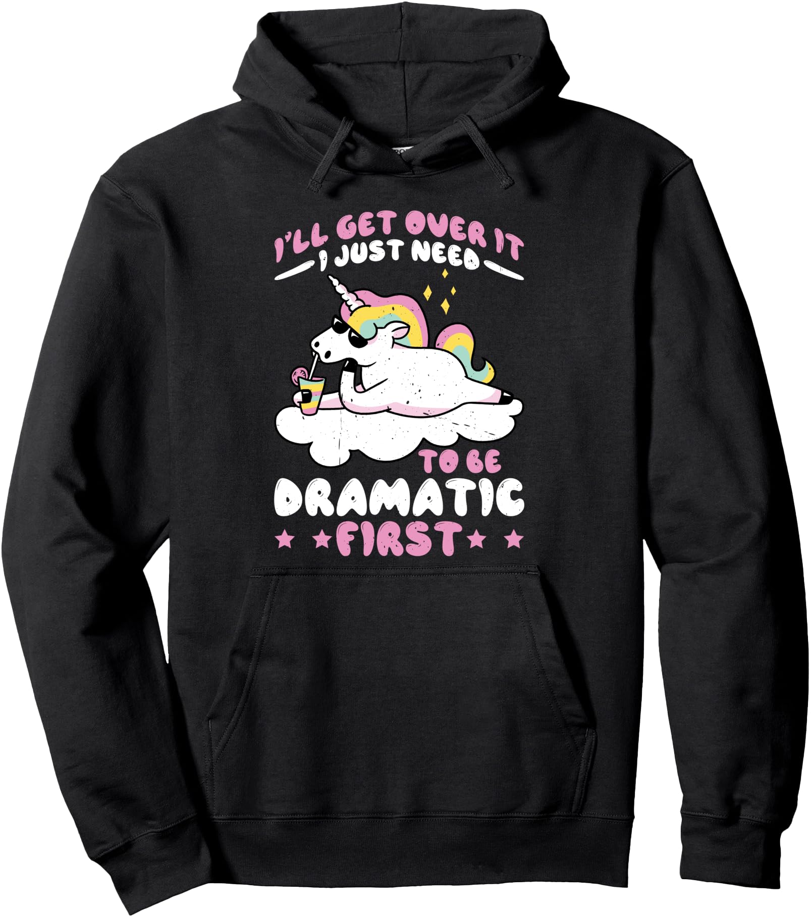 Handcrafted I Ll Get Over It I Just Need Hoodie - Aesthetic Graphic Unisex - T-Shirt, Sweatshirt, Hoodie
