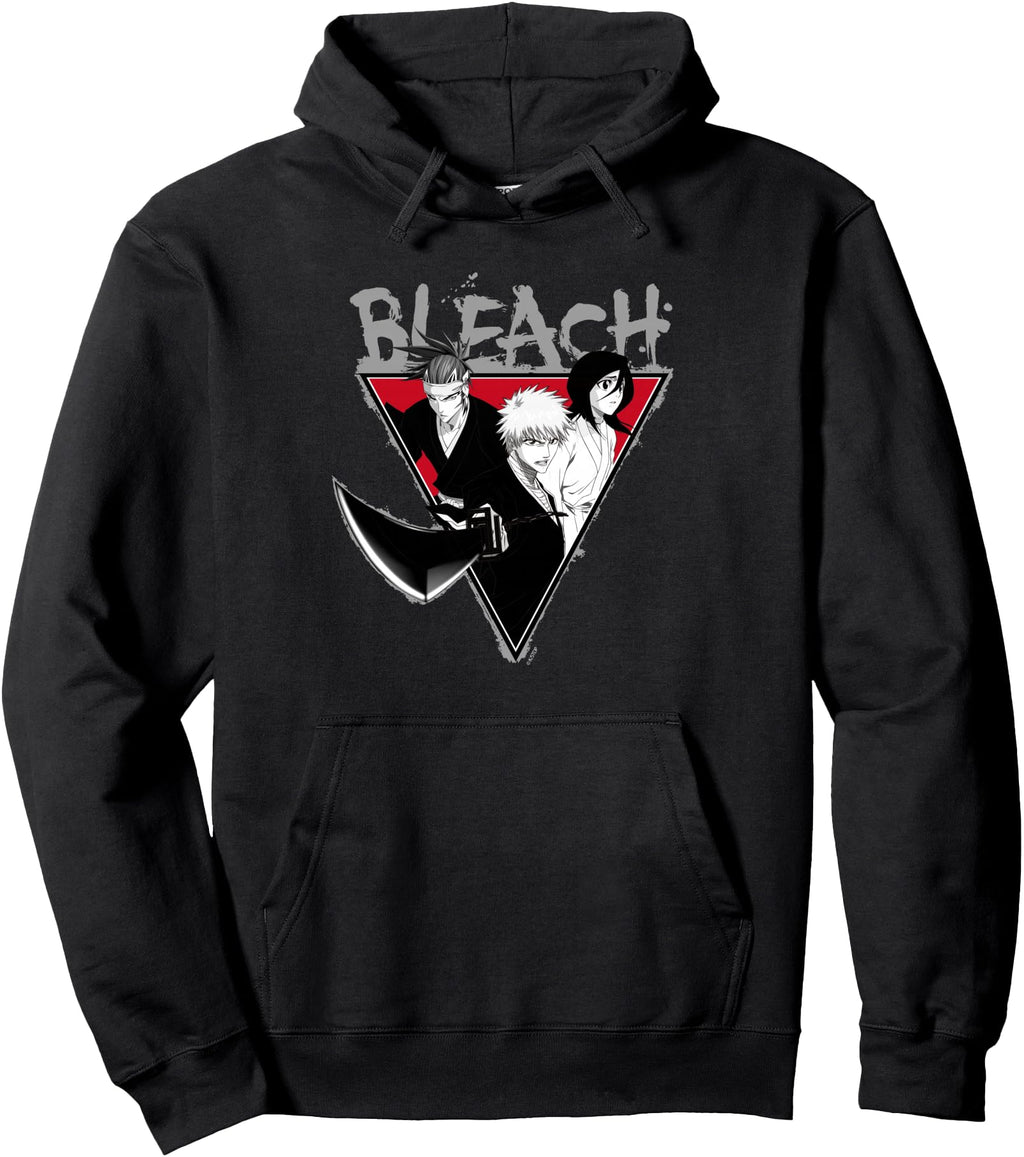 Authentic Bleach Triangle Group Splatter Hoodie - Graphic Print Men Women - T-Shirt, Sweatshirt, Hoodie