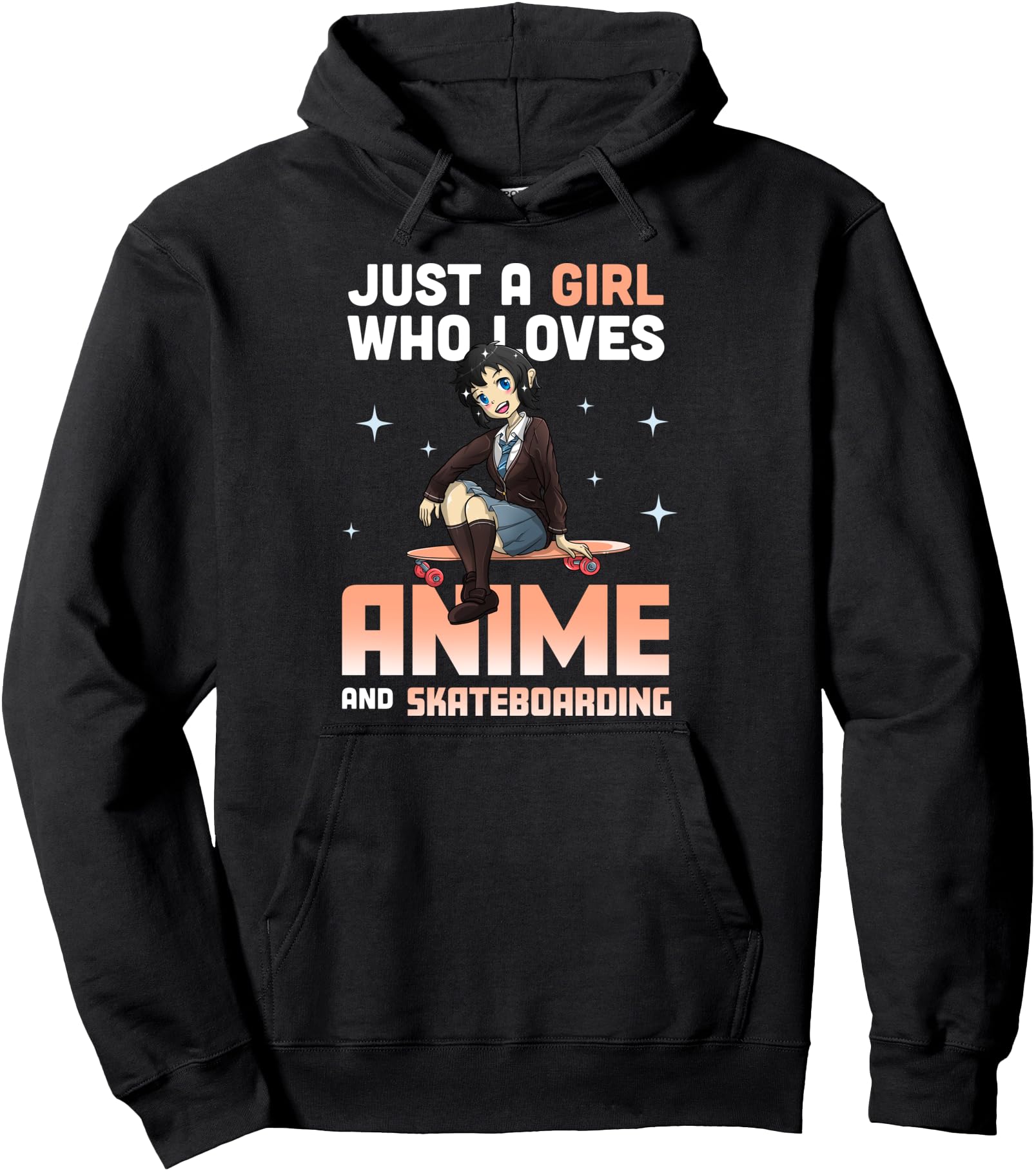 Authentic Teen Anime Just Who Sweatshirt - Aesthetic Graphic Men Women - T-Shirt, Sweatshirt, Hoodie