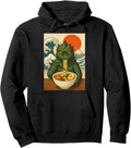 Exclusive Kaiju Monster Ramen Japanese Hoodie - Graphic Print Men Women - T-Shirt, Sweatshirt, Hoodie