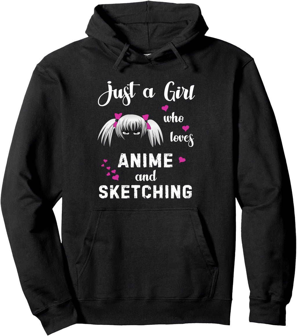 Handcrafted Just Who Loves Anime And Sweatshirt - Aesthetic Graphic Unisex - T-Shirt, Sweatshirt, Hoodie