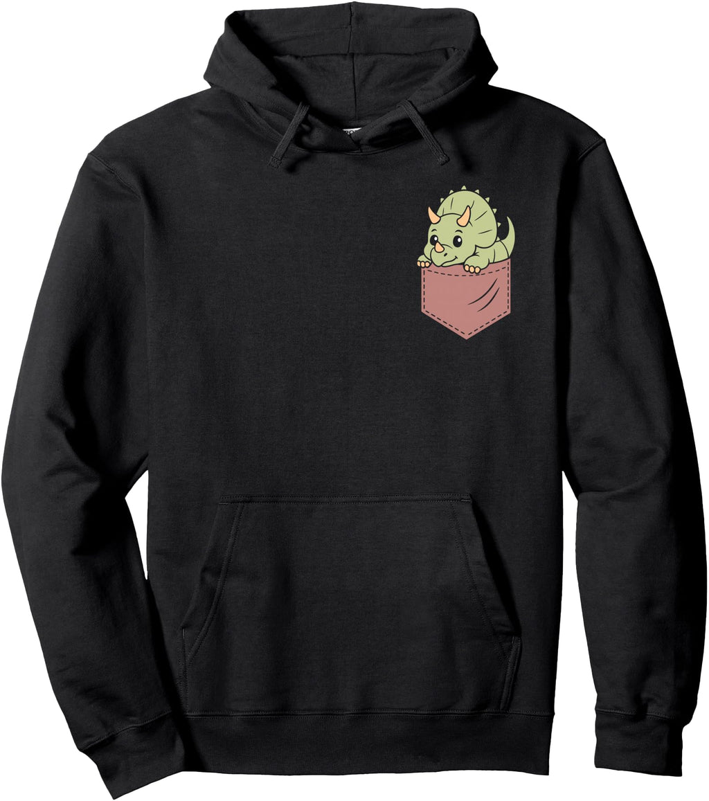 Triceratops Pocket T Dino Lovers Rare T-Shirt - Streetwear Style Men Women - T-Shirt, Sweatshirt, Hoodie