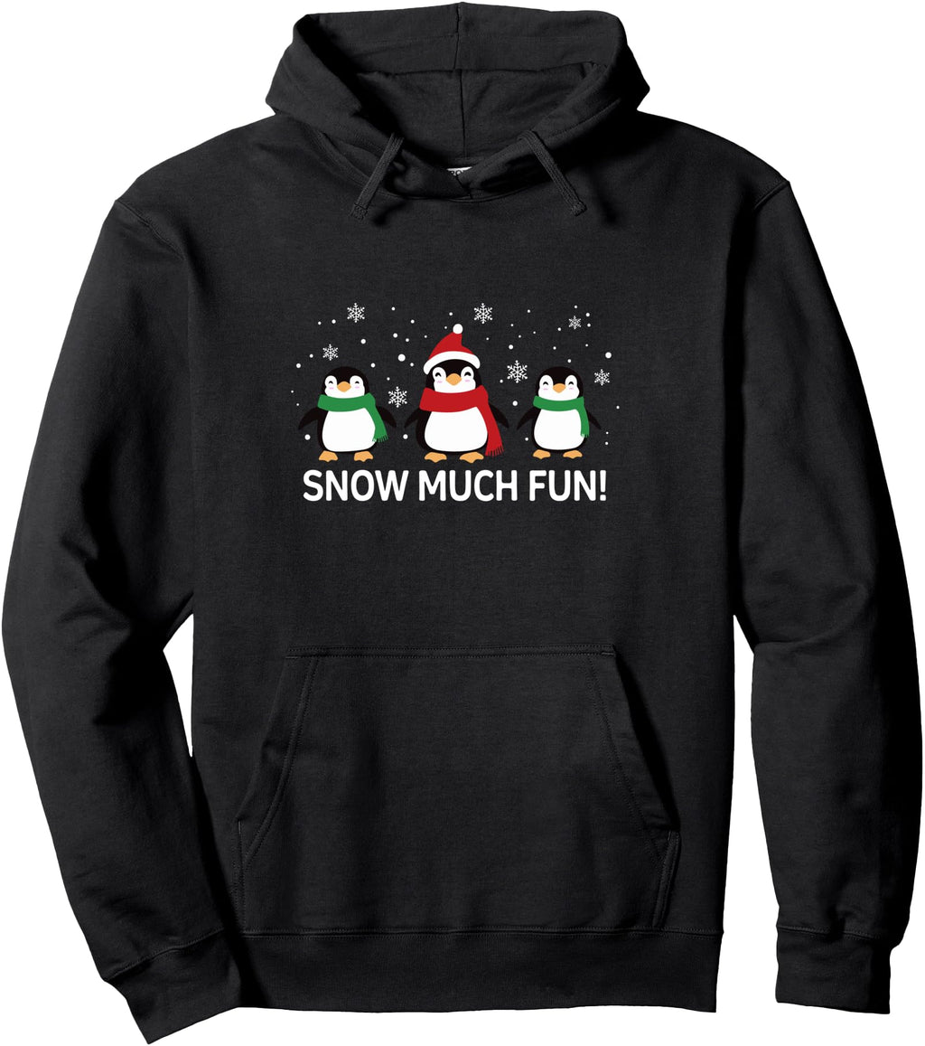 Original Snow Much Fun Penguins Sweatshirt - Trendy Graphic for Adults - T-Shirt, Sweatshirt, Hoodie
