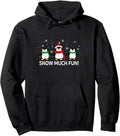 Original Snow Much Fun Penguins Sweatshirt - Trendy Graphic for Adults - T-Shirt, Sweatshirt, Hoodie