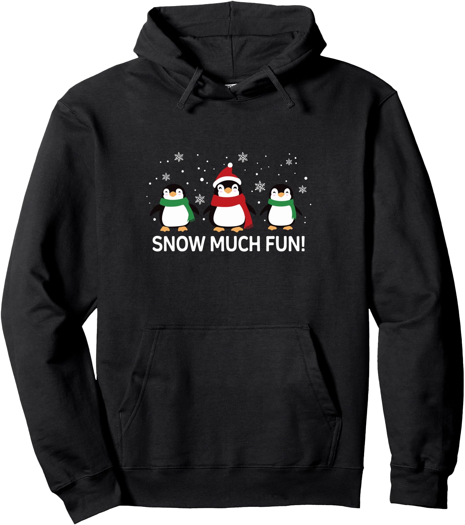Original Snow Much Fun Penguins Sweatshirt - Trendy Graphic for Adults - T-Shirt, Sweatshirt, Hoodie
