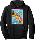 Original Happy Banana Rainbow Hoodie - Casual Everyday Wear Men Women - T-Shirt, Sweatshirt, Hoodie