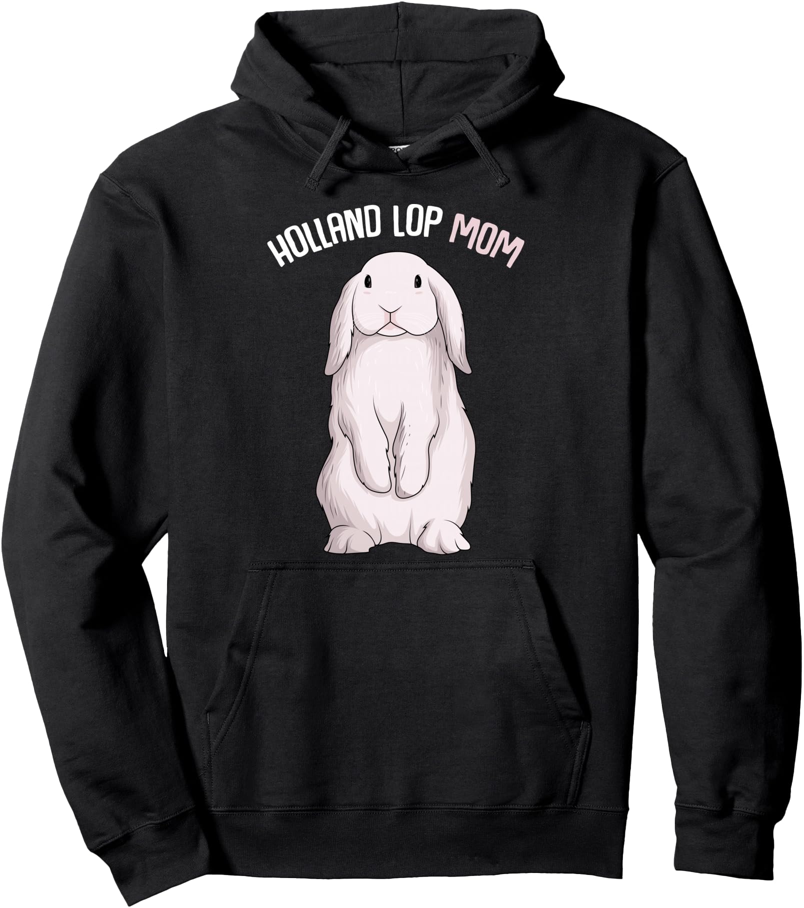 Holland Lop Bunny Rabbit Mom Artist T-Shirt - Minimalist Print Men Women - T-Shirt, Sweatshirt, Hoodie