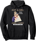 Just Who Loves Anime Gaming And T-Shirt - Custom Art Print for Adults - T-Shirt, Sweatshirt, Hoodie