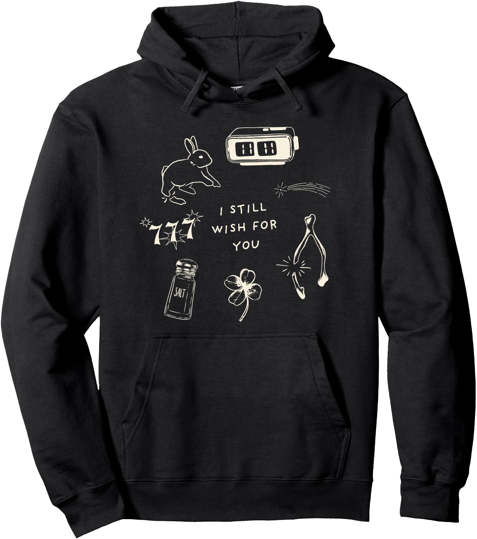 Wishbone Eleven Eleven Lucky Charm T-Shirt - Graphic Print Men Women - T-Shirt, Sweatshirt, Hoodie