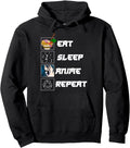 Exclusive Japanese Ramen Eat Sleep Anime T-Shirt - Unique Graphic Unisex - T-Shirt, Sweatshirt, Hoodie