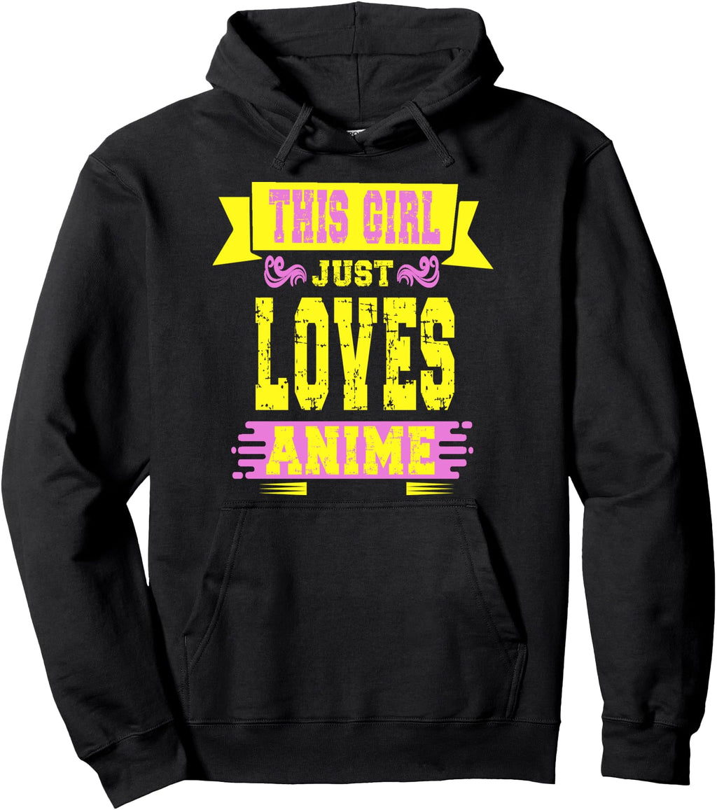 Handcrafted This Just Loves Anime Hoodie - Streetwear Style Men Women - T-Shirt, Sweatshirt, Hoodie