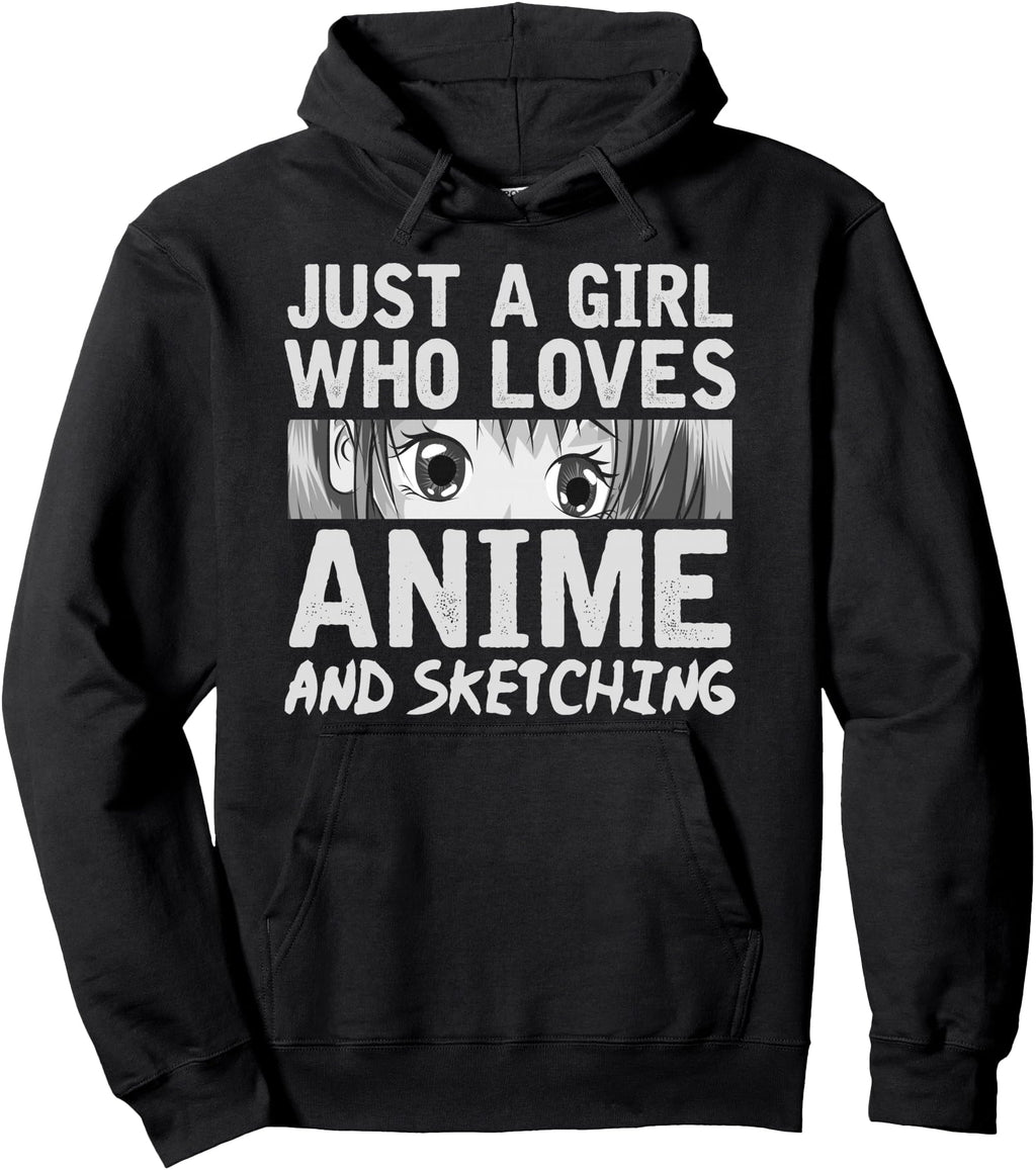 Japanese Manga Drawing Otaku Sweatshirt - Aesthetic Graphic for Adults - T-Shirt, Sweatshirt, Hoodie
