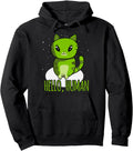 Kawaii Cat Alien Kitten Japanese Sweatshirt - Custom Art Print for Adults - T-Shirt, Sweatshirt, Hoodie