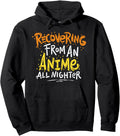 Anime All Nighter Anime Graphics T-Shirt - Unique Graphic for Adults - T-Shirt, Sweatshirt, Hoodie