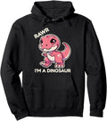 Authentic Rawr I M Dinosaur Cartoon T Rex T-Shirt - Unique Graphic Unisex - T-Shirt, Sweatshirt, Hoodie