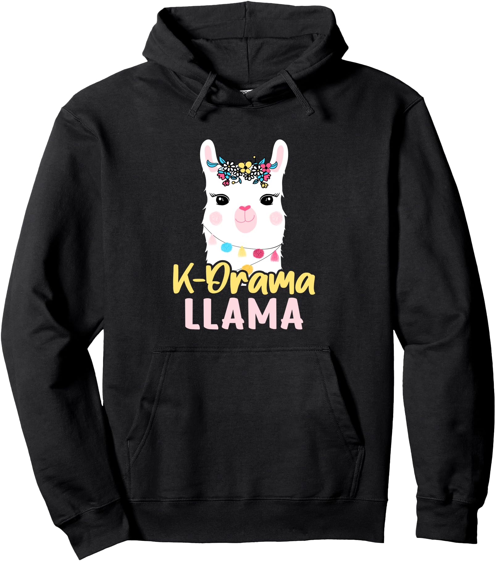 K Drama Llama Anime Artist Collaboration T-Shirt - Unique Graphic Unisex - T-Shirt, Sweatshirt, Hoodie