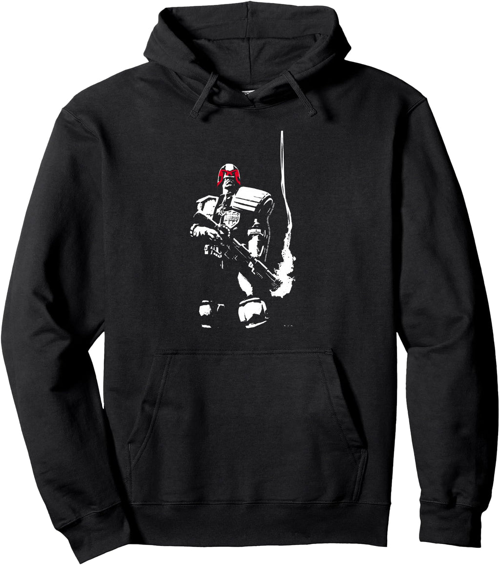 Exclusive Judge Dredd 2000 Ad 40Th Hoodie - Casual Everyday Wear Men Women - T-Shirt, Sweatshirt, Hoodie