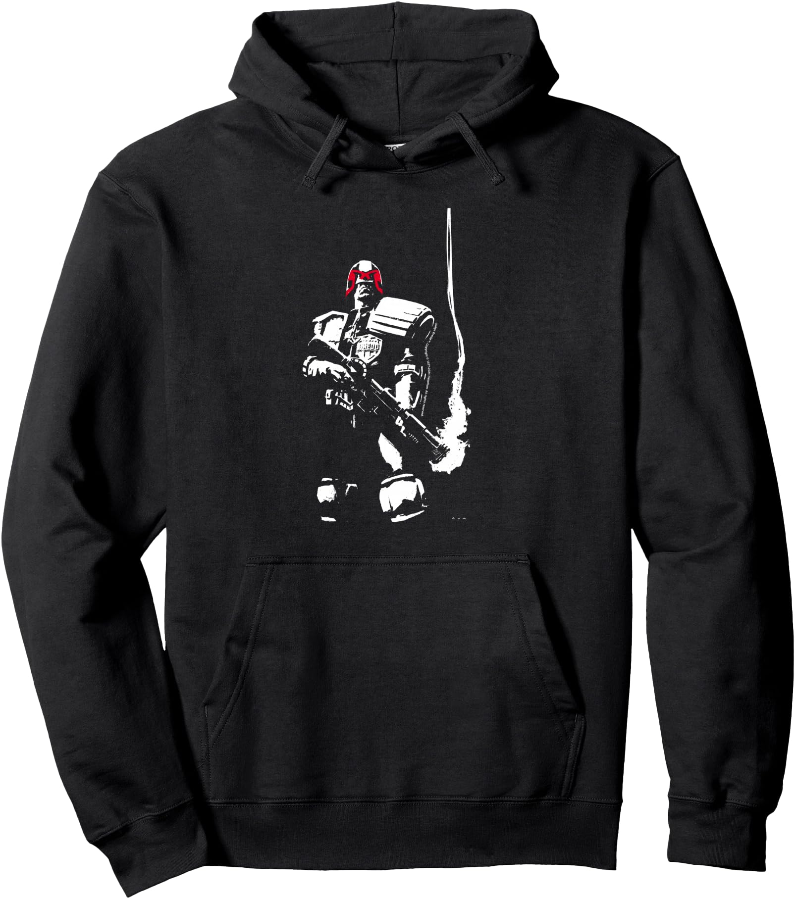 Exclusive Judge Dredd 2000 Ad 40Th Hoodie - Casual Everyday Wear Men Women - T-Shirt, Sweatshirt, Hoodie