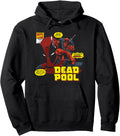 Marvel Deadpool Comic Art Black Rare Hoodie - Casual Everyday Wear Unisex - T-Shirt, Sweatshirt, Hoodie