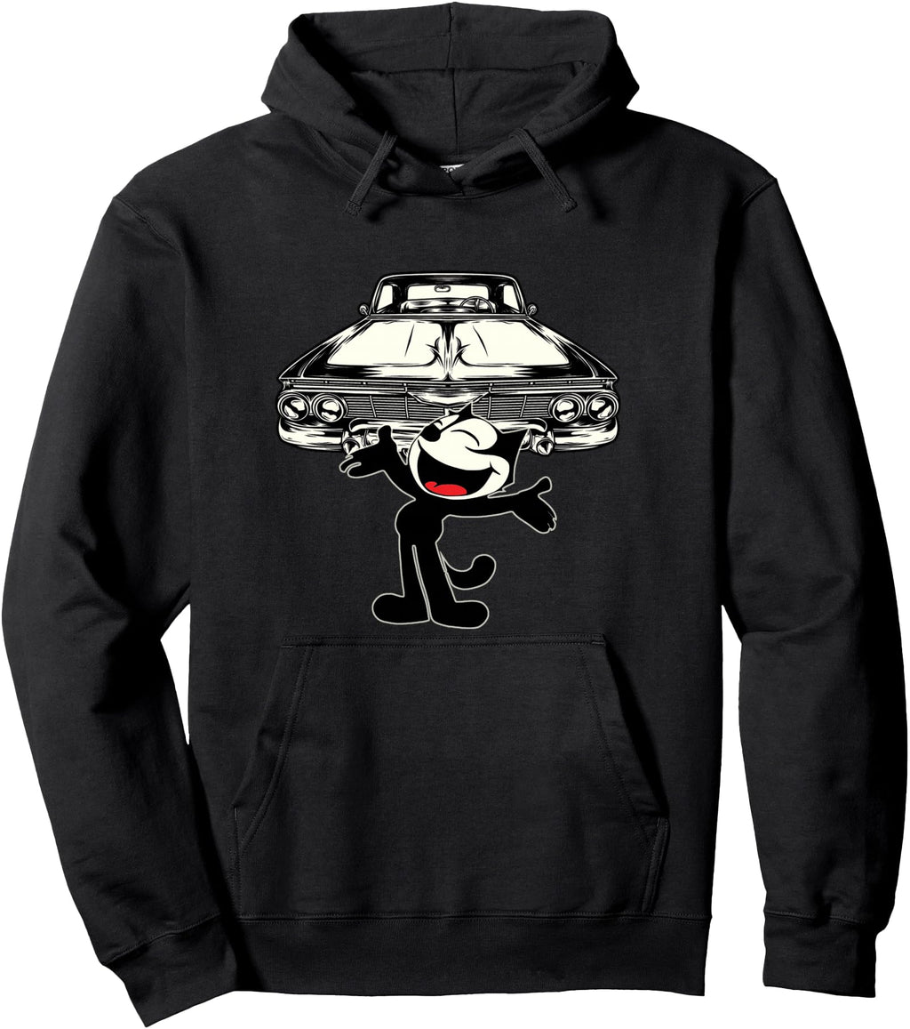 Felix Cat Cartoon Giant Lowrider Sweatshirt - Streetwear Style Men Women - T-Shirt, Sweatshirt, Hoodie