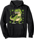 Exclusive Trex Dinosaur Smoking Weed T-Shirt - Minimalist Print for Adults - T-Shirt, Sweatshirt, Hoodie