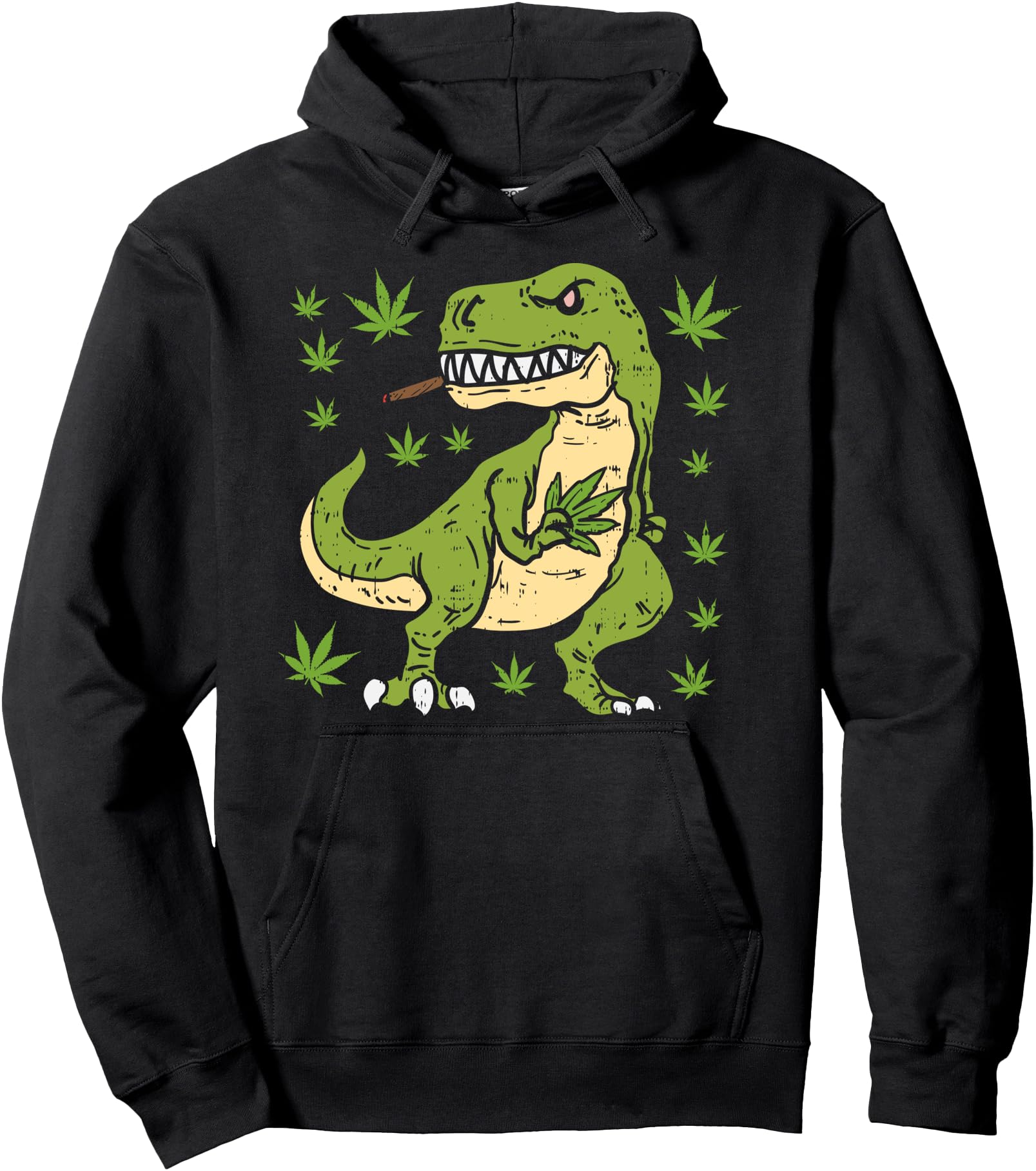 Exclusive Trex Dinosaur Smoking Weed T-Shirt - Minimalist Print for Adults - T-Shirt, Sweatshirt, Hoodie