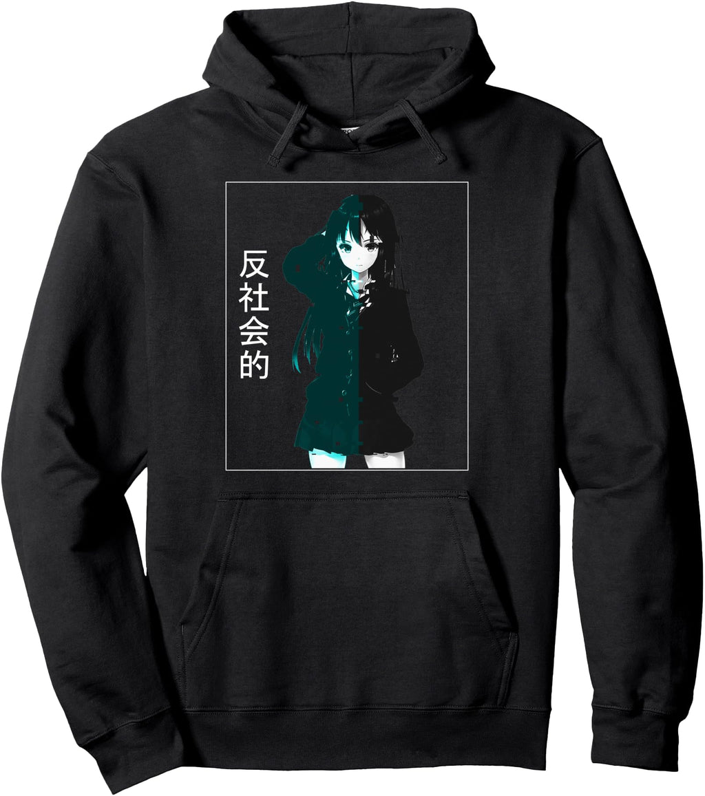 Edgy Alt Japanese Anime Aesthetic T-Shirt - Streetwear Style Men Women - T-Shirt, Sweatshirt, Hoodie