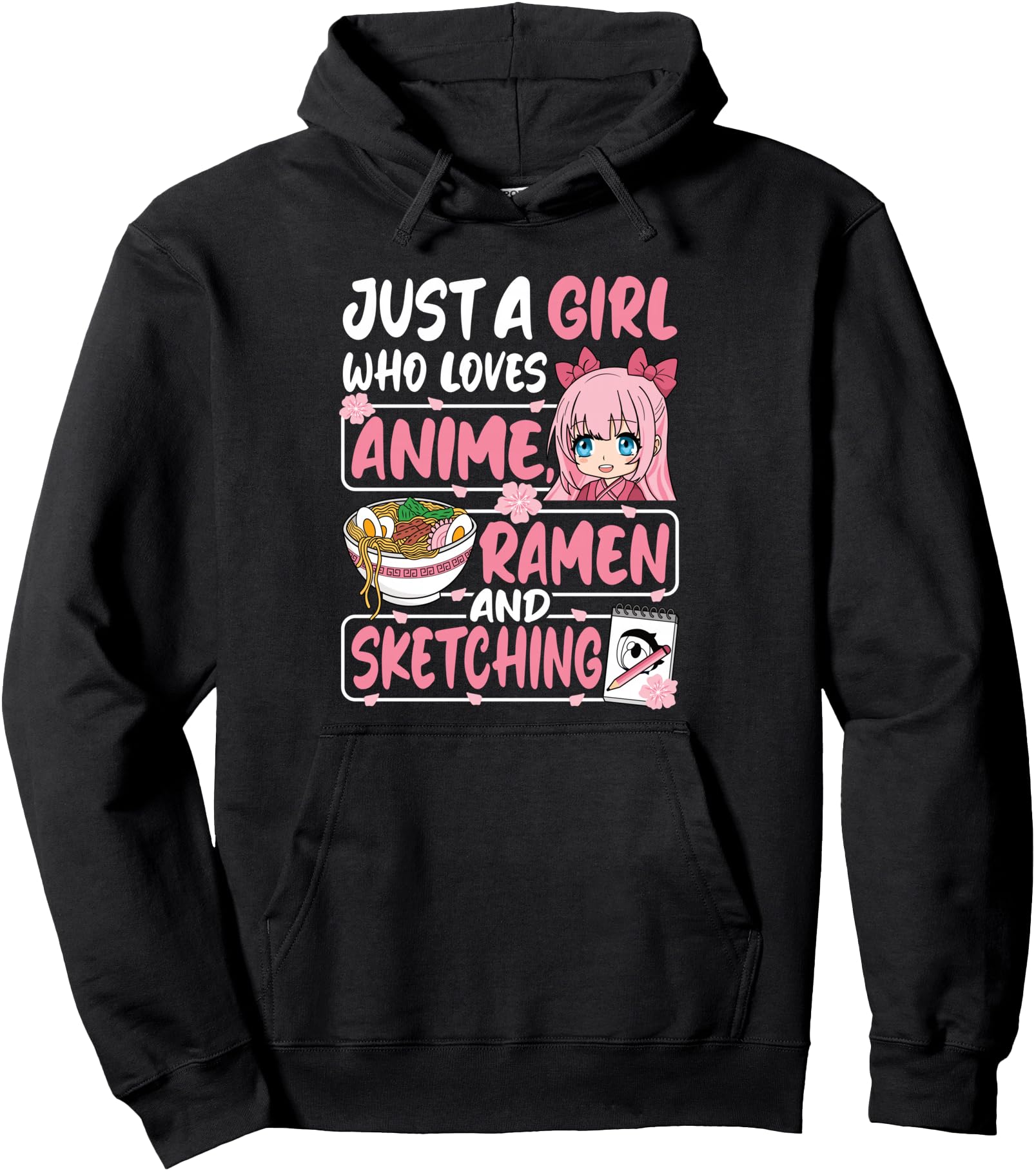 Authentic Just Who Loves Anime Sweatshirt - Casual Everyday Wear Unisex - T-Shirt, Sweatshirt, Hoodie