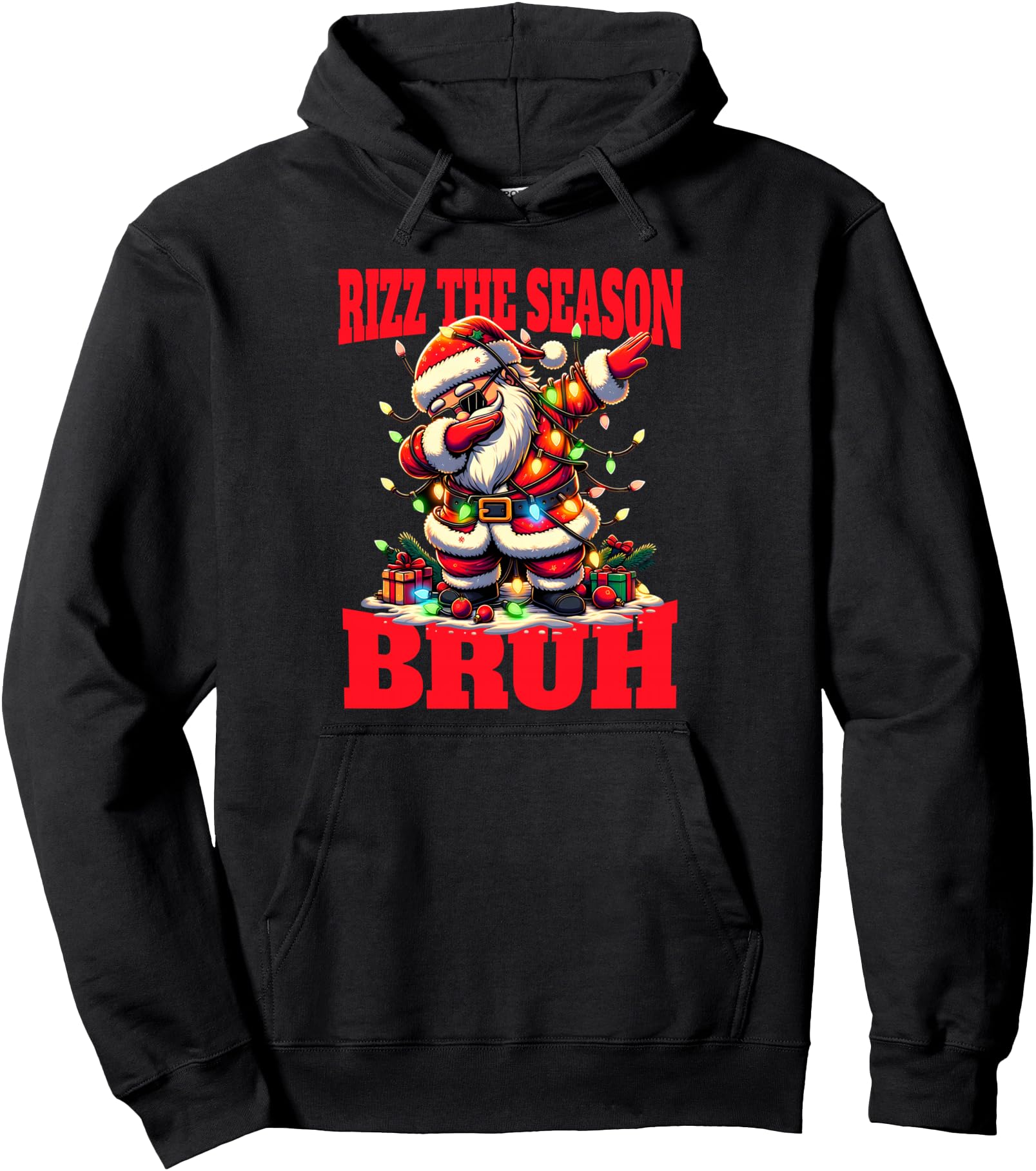 Exclusive Rizzmas Santa Rizz Season Hoodie - Streetwear Style for Adults - T-Shirt, Sweatshirt, Hoodie
