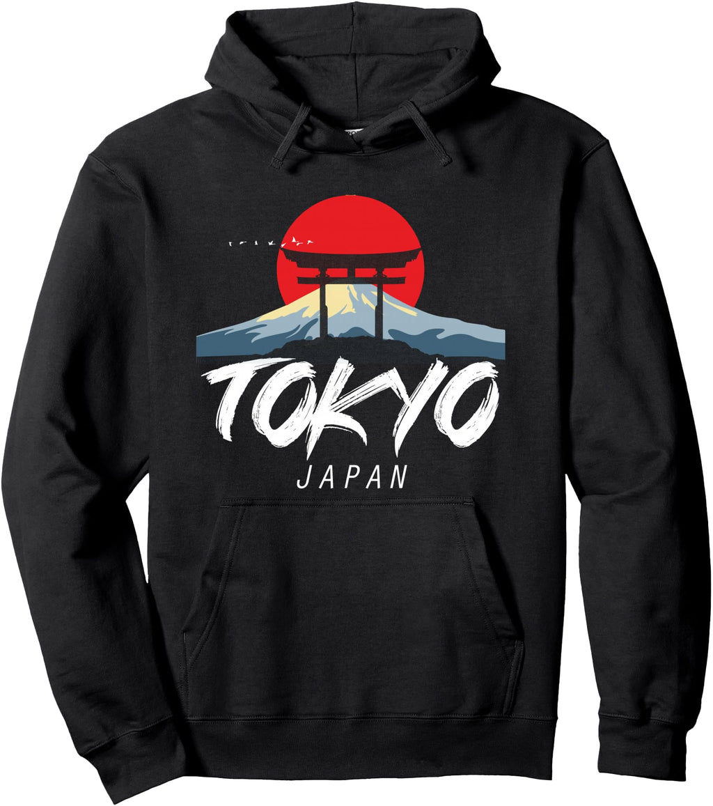 Handcrafted Tokyo Mount Fuji From Japan Asia Hoodie - Graphic Print Unisex - T-Shirt, Sweatshirt, Hoodie
