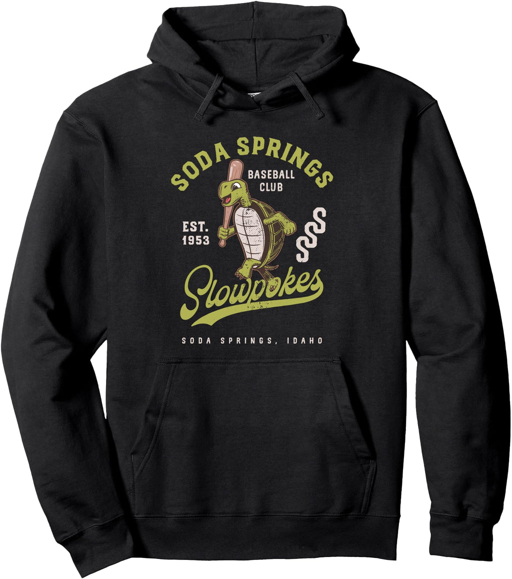 Authentic Soda Springs Slowpokes Minor Hoodie - Trendy Graphic for Adults - T-Shirt, Sweatshirt, Hoodie