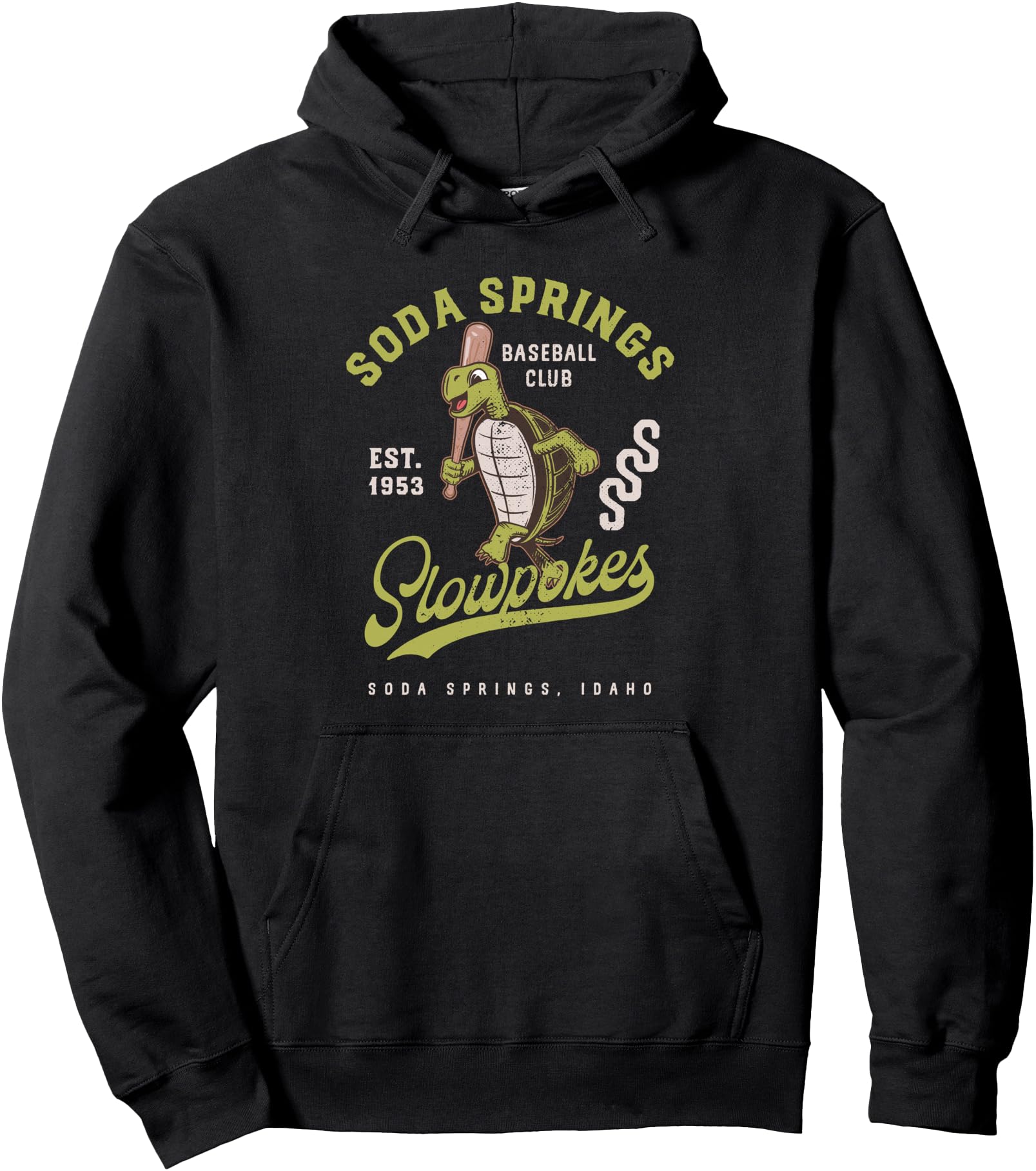 Authentic Soda Springs Slowpokes Minor Hoodie - Trendy Graphic for Adults - T-Shirt, Sweatshirt, Hoodie