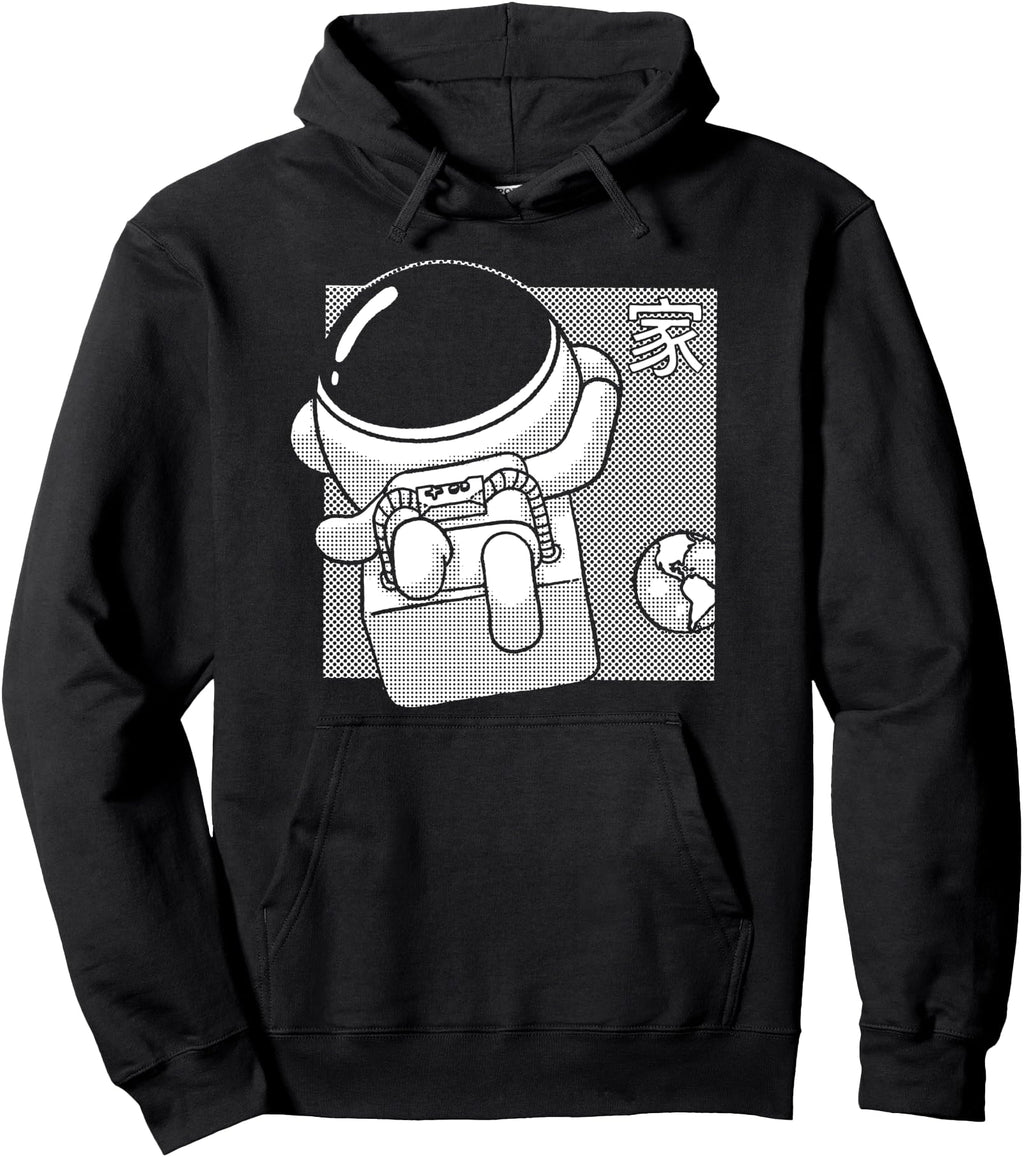 Space Astronaut Japanese Sweatshirt - Custom Art Print for Adults - T-Shirt, Sweatshirt, Hoodie