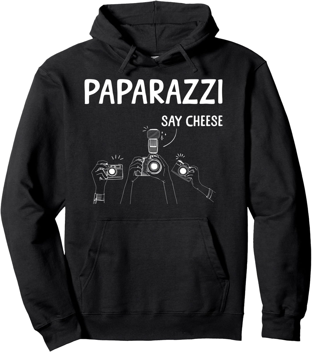 Paparazzi Photographer Paparazzi Rare Hoodie - Minimalist Print for Adults - T-Shirt, Sweatshirt, Hoodie