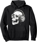 Skeleton Dj Headphones Spooky Skull T-Shirt - Fun Novelty Design Unisex - T-Shirt, Sweatshirt, Hoodie