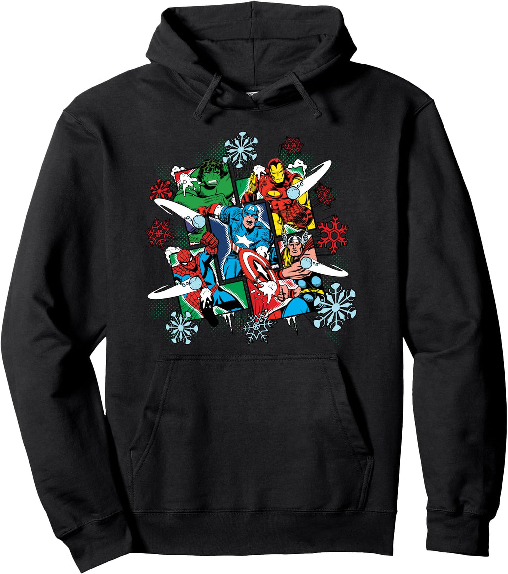 Authentic Marvel Super Heroes Action Sweatshirt - Trendy Graphic Unisex - T-Shirt, Sweatshirt, Hoodie