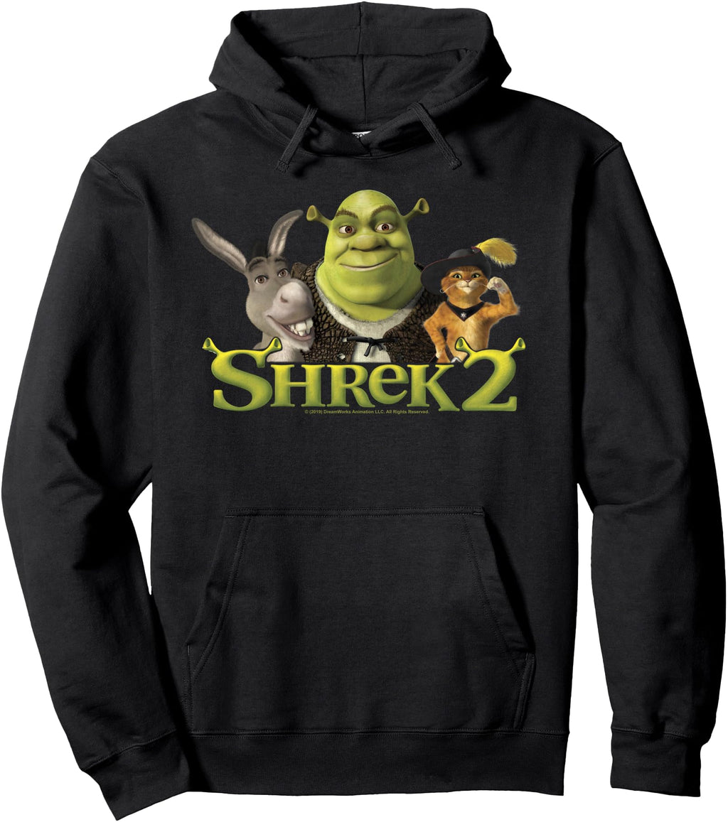 Authentic Shrek 2 Donkey Puss Boots Best T-Shirt - Custom Art Print Unisex - T-Shirt, Sweatshirt, Hoodie