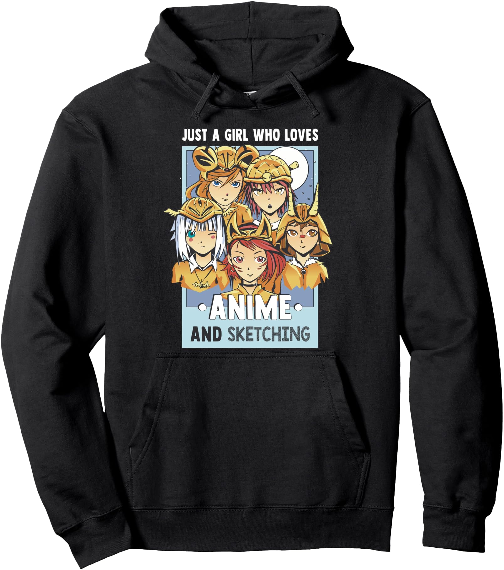 Original Just Who Loves Anime And Sweatshirt - Minimalist Print for Adults - T-Shirt, Sweatshirt, Hoodie