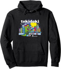 Tokidoki Punk Kaiju Rocking Around Hoodie - Fun Novelty Design for Adults - T-Shirt, Sweatshirt, Hoodie