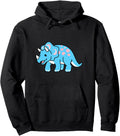 Original Trans Pride Triceratops Sweatshirt - Custom Art Print Unisex - T-Shirt, Sweatshirt, Hoodie