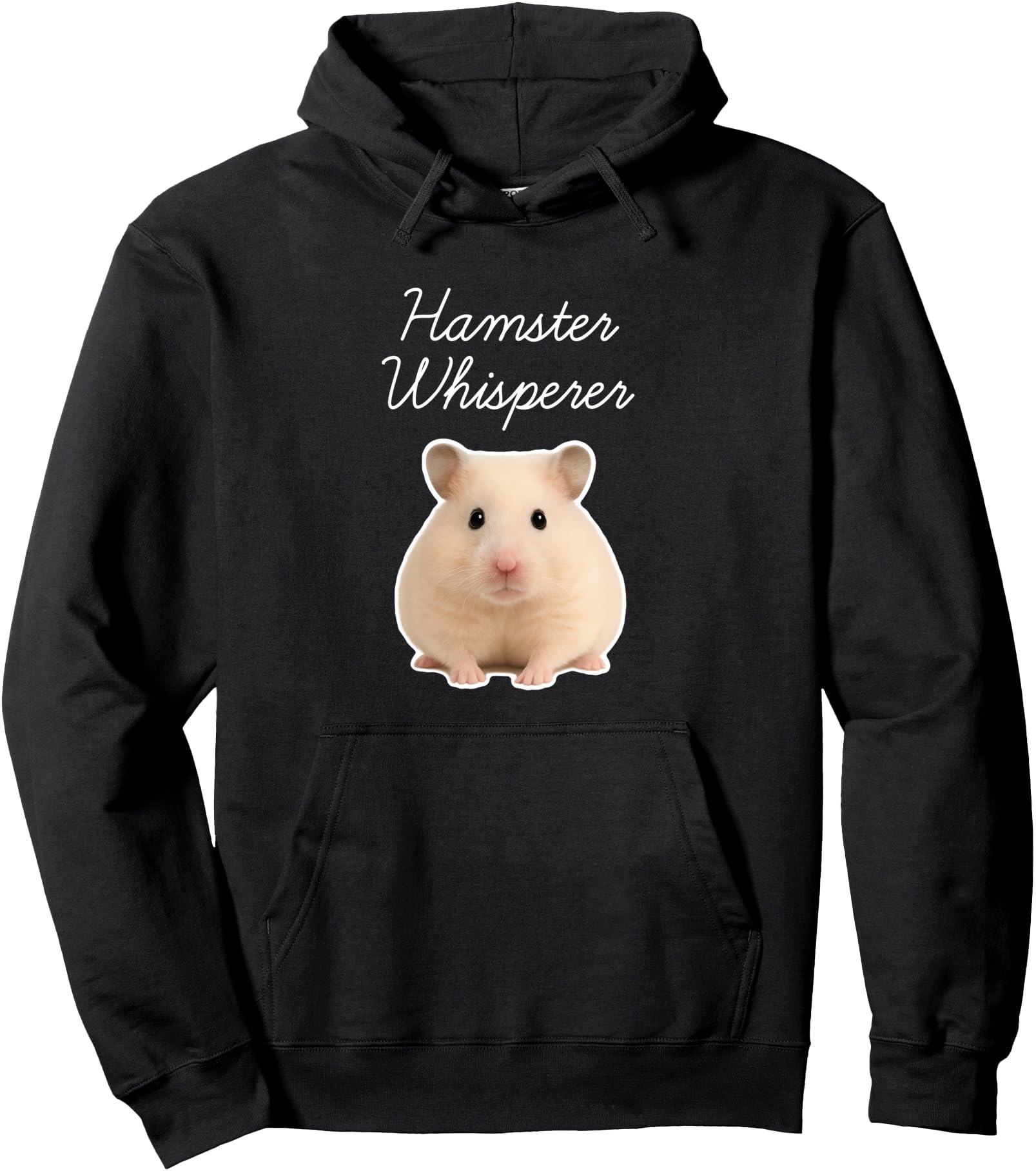 Hamster Whisperer Rare Hoodie - Minimalist Print Unisex - T-Shirt, Sweatshirt, Hoodie