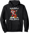 Handcrafted Dabbing Black Happy Sweatshirt - Unique Graphic Men Women - T-Shirt, Sweatshirt, Hoodie