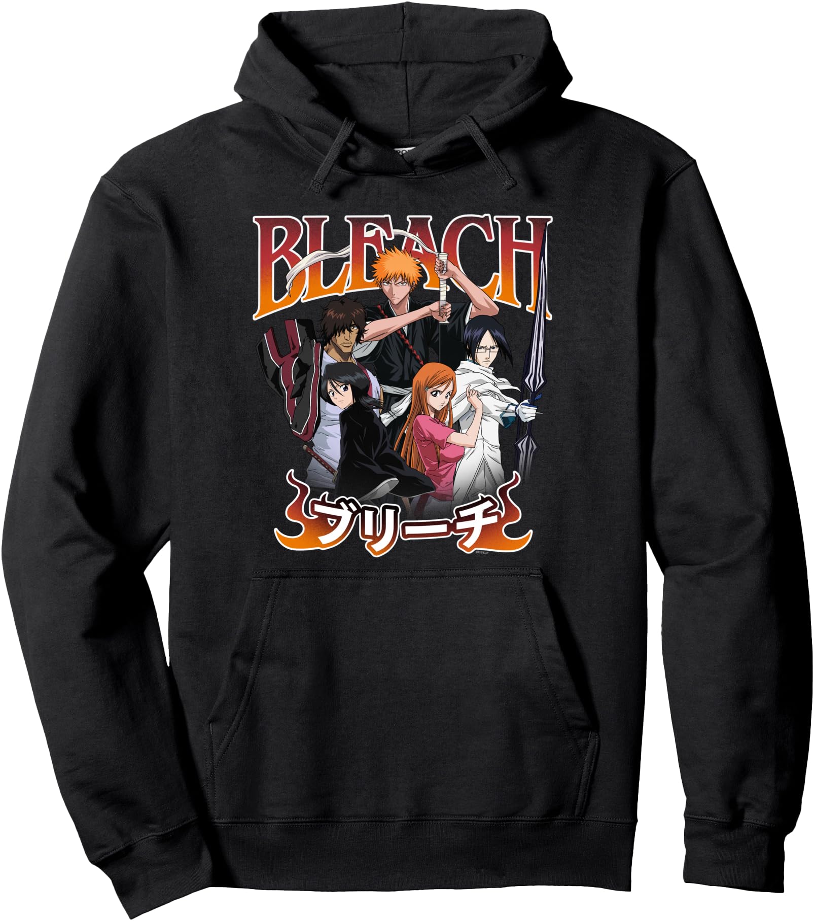 Bleach Team Ichigo And Ombre Logo Sweatshirt - Casual Everyday Wear Unisex - T-Shirt, Sweatshirt, Hoodie
